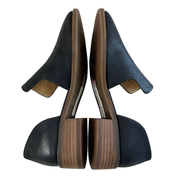 Lucky Brand Gennifa Black Leather Cutout Pump Size 6M - Picture 7 of 16